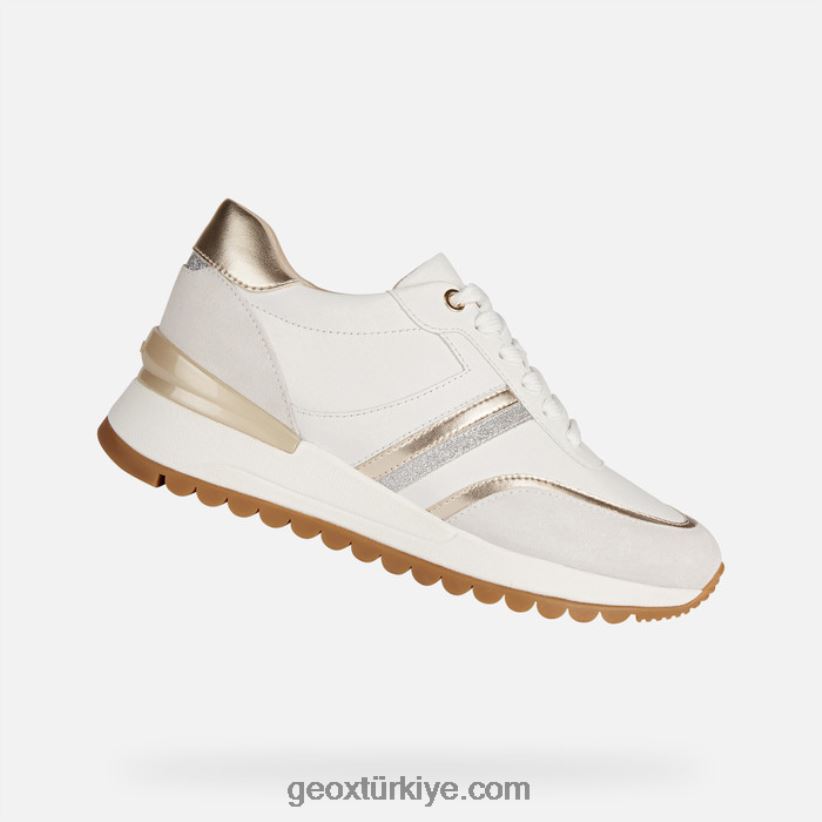 desya kadın beyaz/kırık beyaz Geox B60TP6231