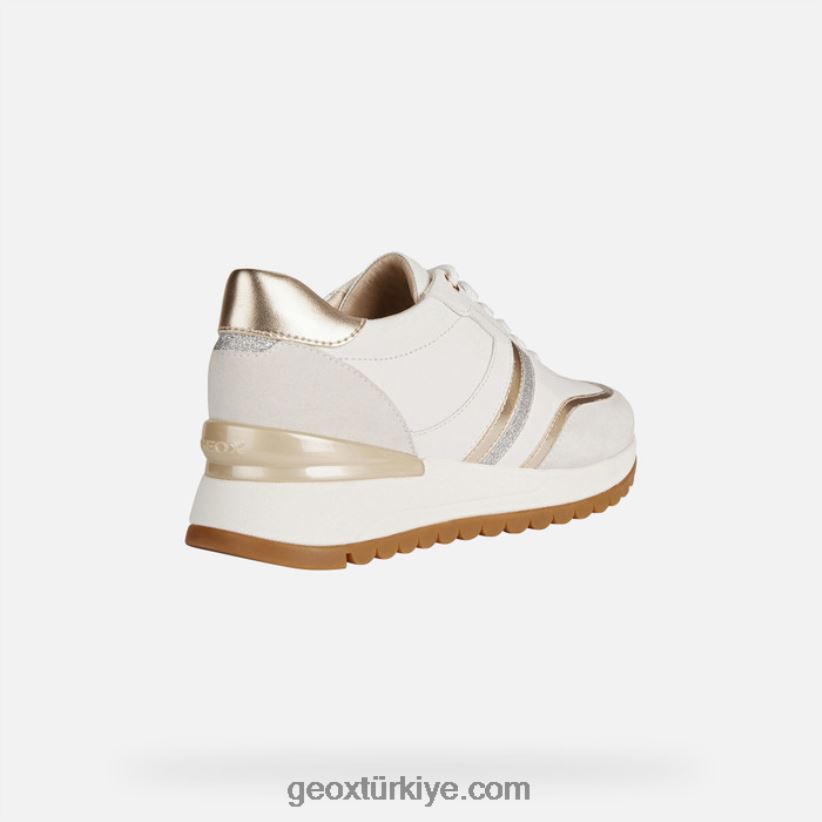 desya kadın beyaz/kırık beyaz Geox B60TP6231