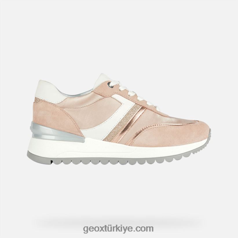 desya kadın pembe altın/çıplak Geox B60TP6179