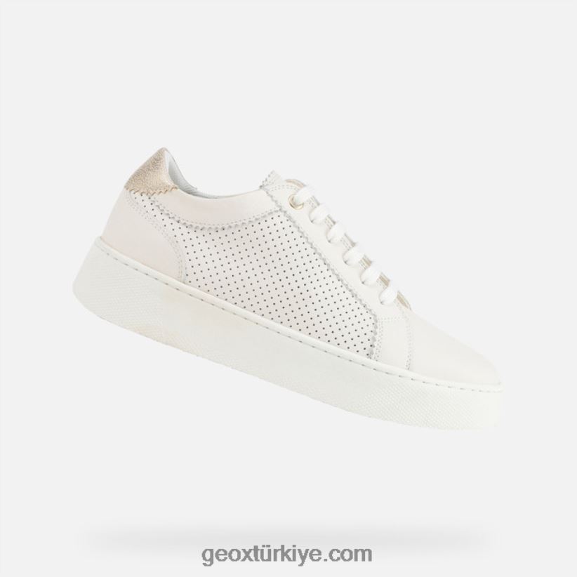 göksel kadın Beyaz kapalı Geox B60TP6436