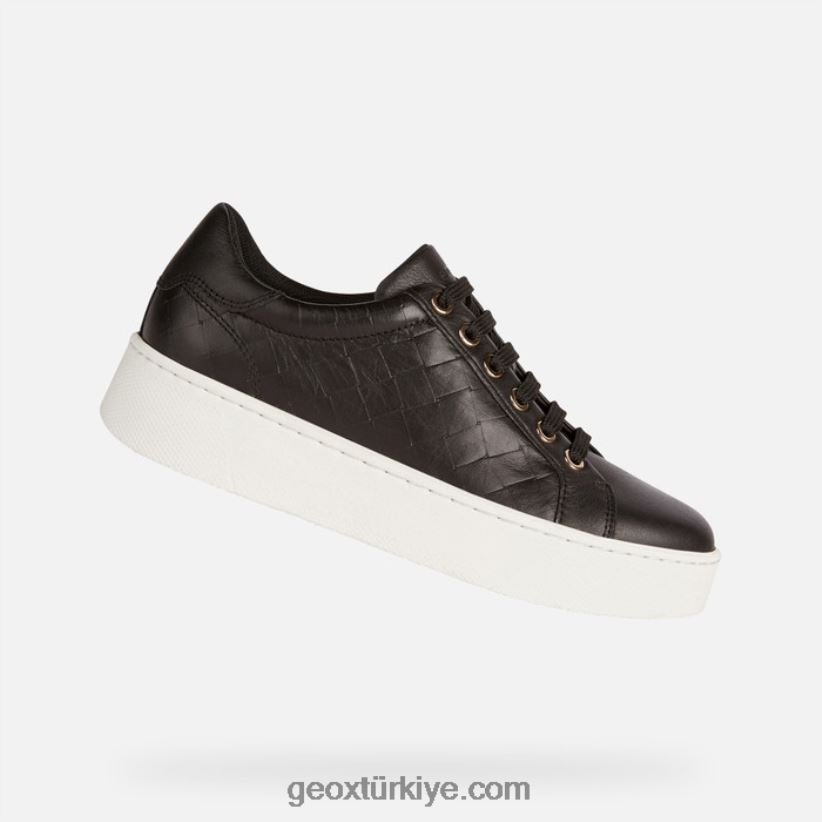 göksel kadın siyah Geox B60TP659