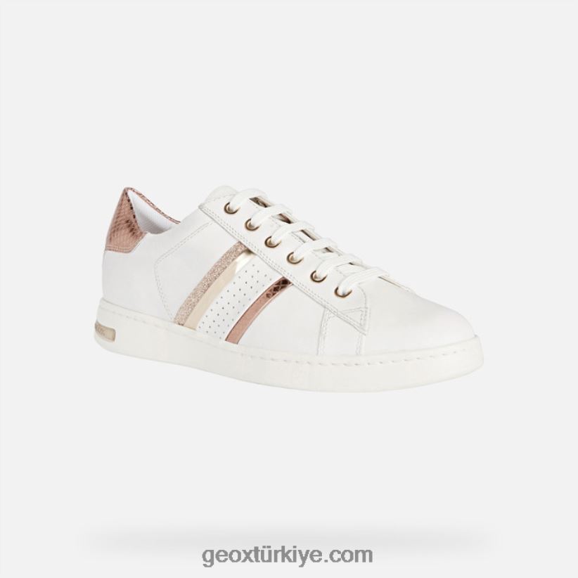 jaysen kadın beyaz/pembe altın Geox B60TP6145