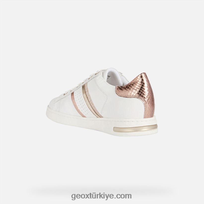 jaysen kadın beyaz/pembe altın Geox B60TP6145