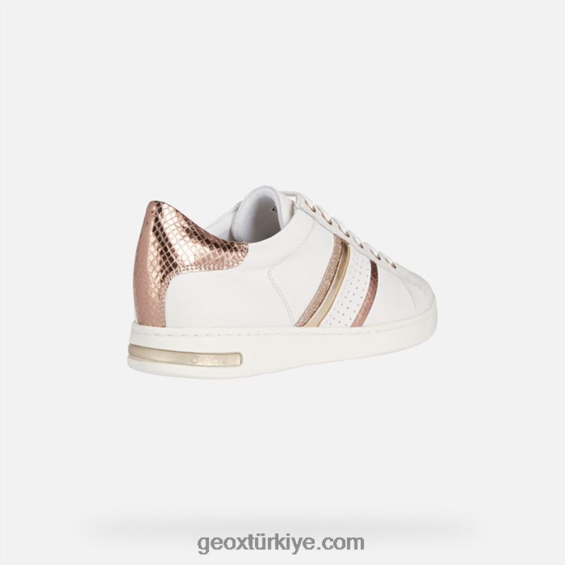 jaysen kadın beyaz/pembe altın Geox B60TP6145