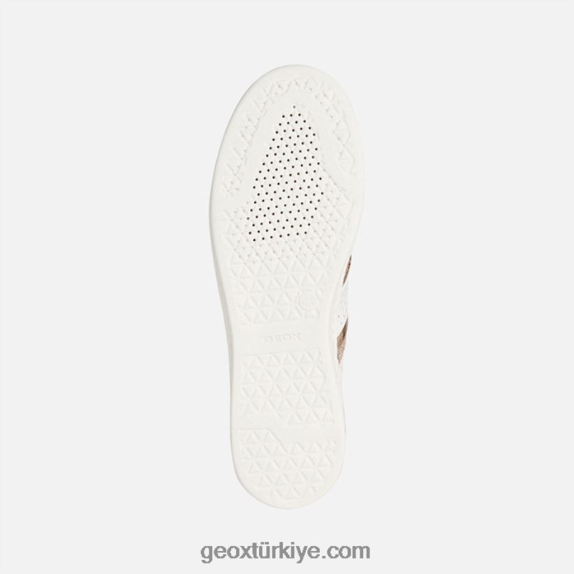 jaysen kadın beyaz/pembe altın Geox B60TP6145