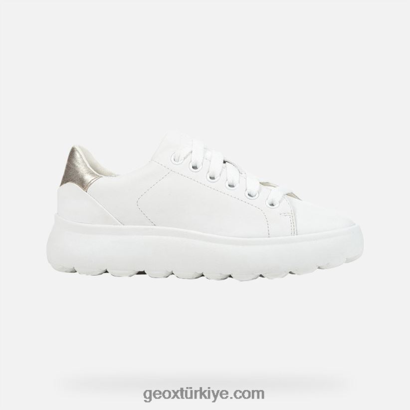 küre ec4.1 kadın Beyaz altın Geox B60TP61693