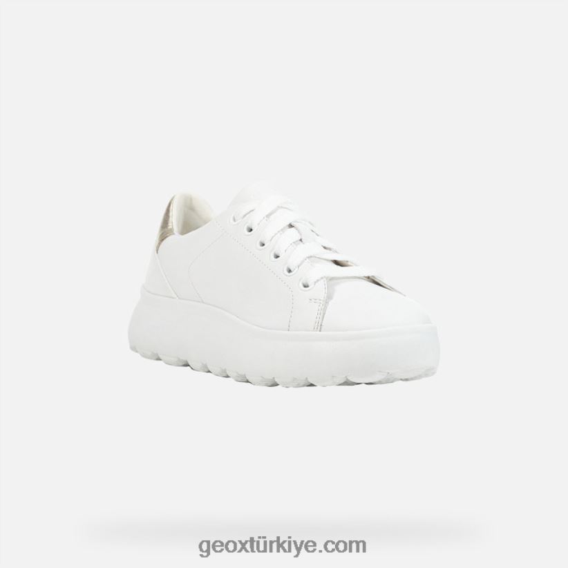 küre ec4.1 kadın Beyaz altın Geox B60TP61693