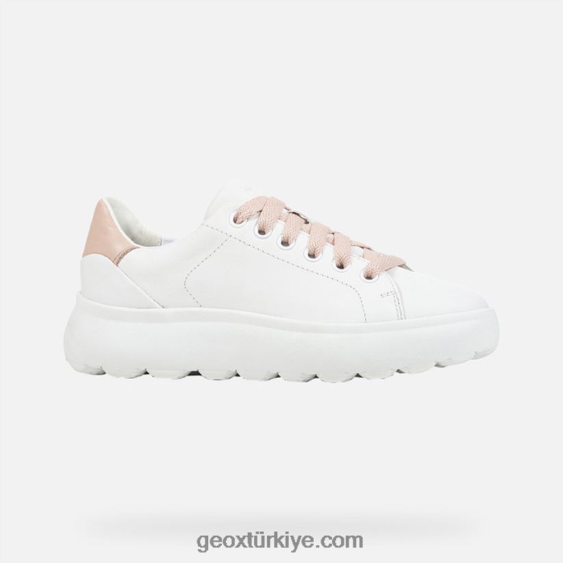 küre ec4.1 kadın beyaz/çıplak Geox B60TP686
