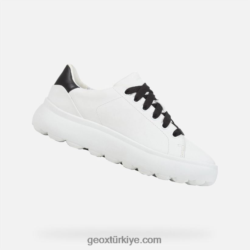 küre ec4.1 kadın siyah beyaz Geox B60TP61689