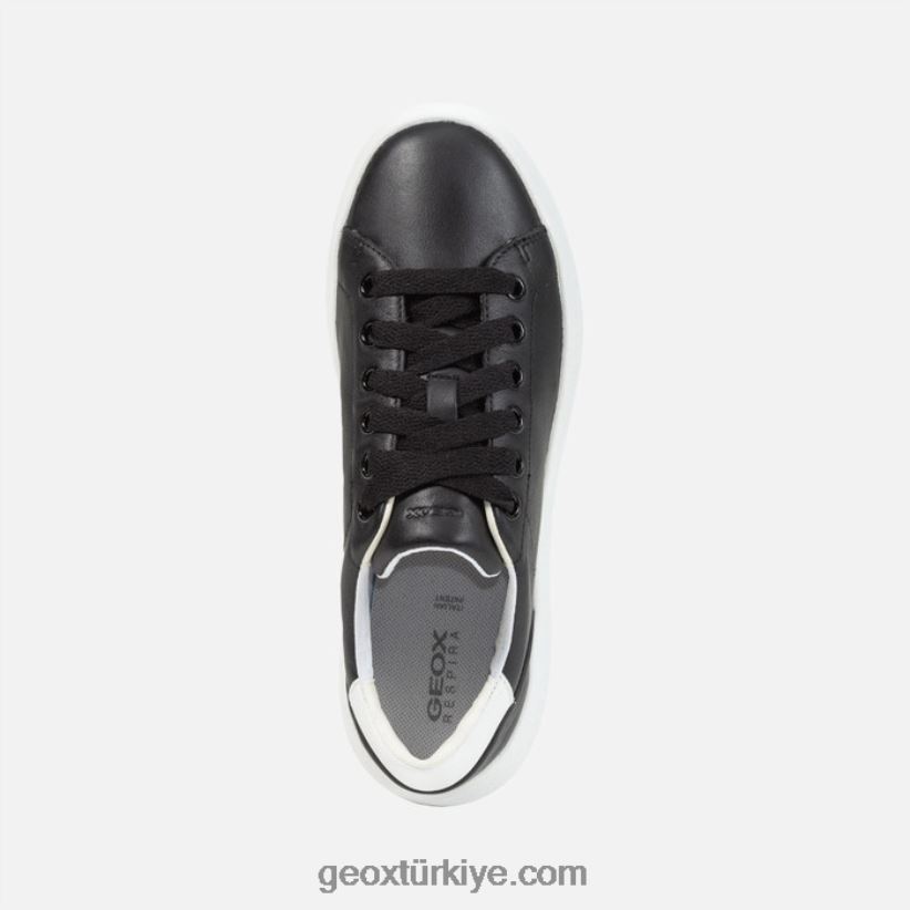 küre ec4.1 kadın siyah beyaz Geox B60TP685