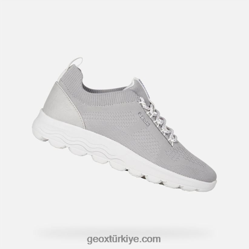 küresel kadın açık gri Geox B60TP623