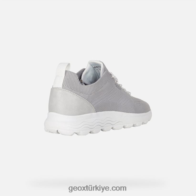 küresel kadın açık gri Geox B60TP623
