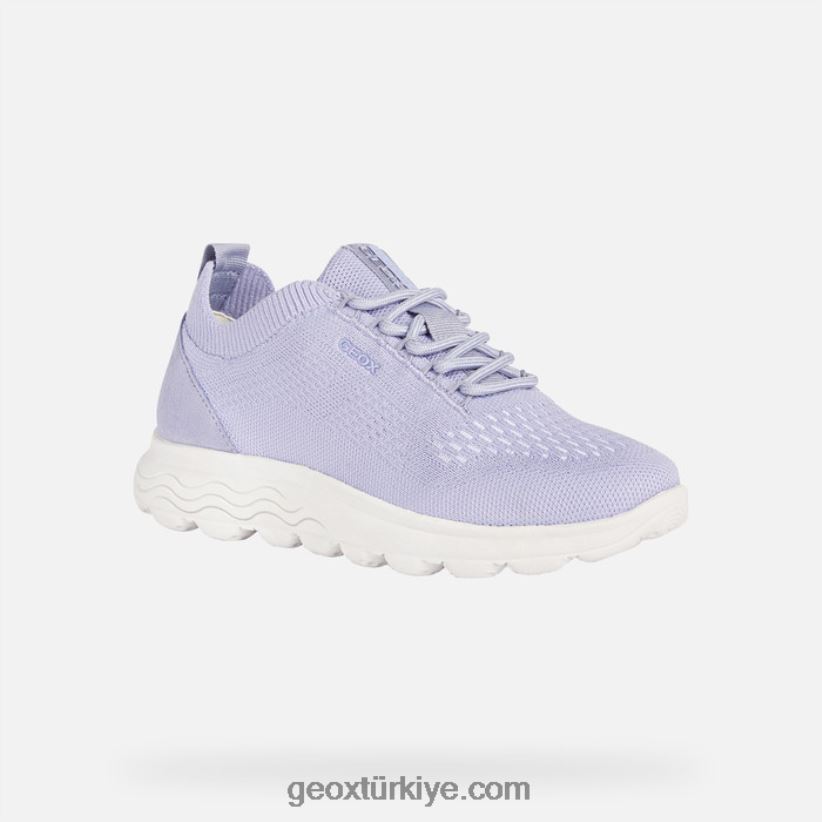 küresel kadın açık mor Geox B60TP667
