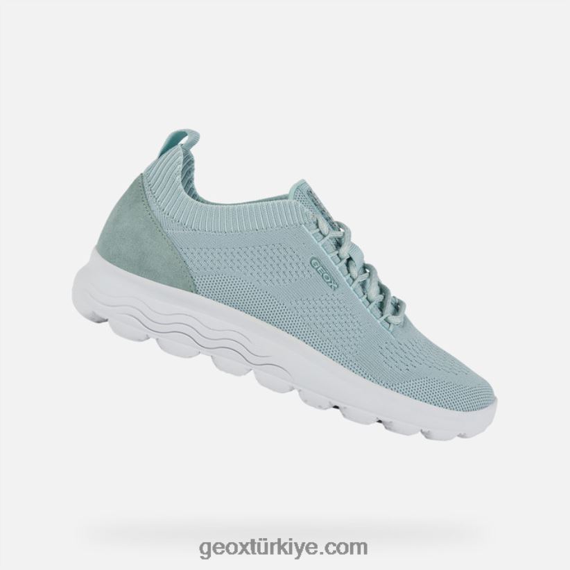 küresel kadın açık yeşil Geox B60TP625