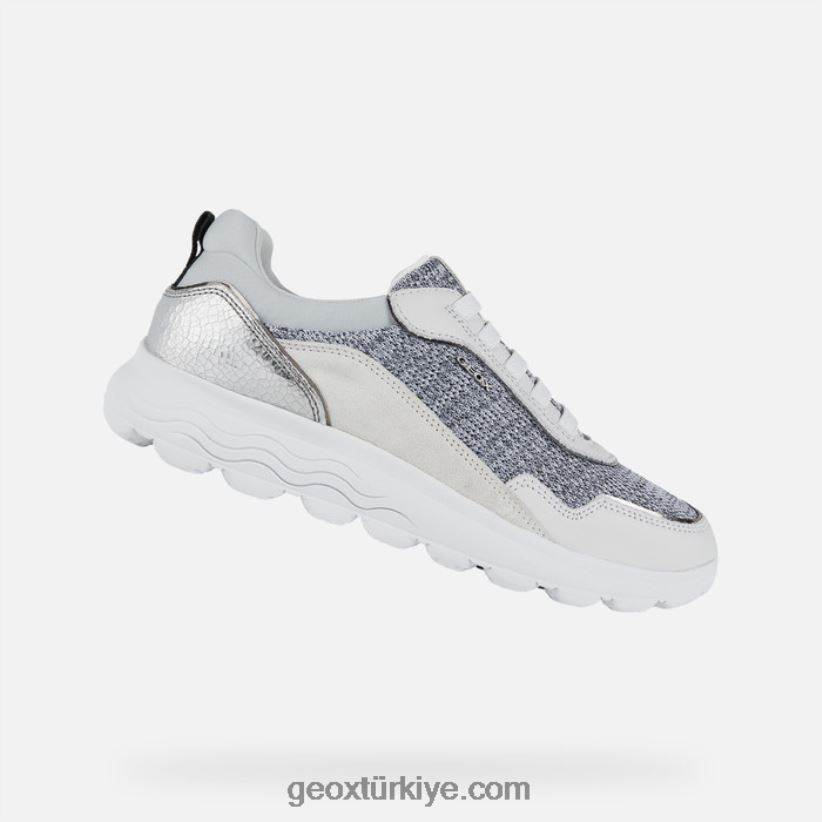 küresel kadın beyaz Geox B60TP619