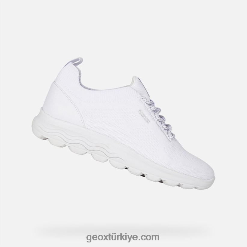 küresel kadın beyaz Geox B60TP622