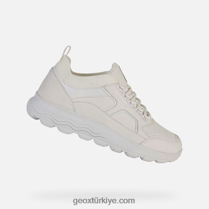 küresel kadın beyaz Geox B60TP662