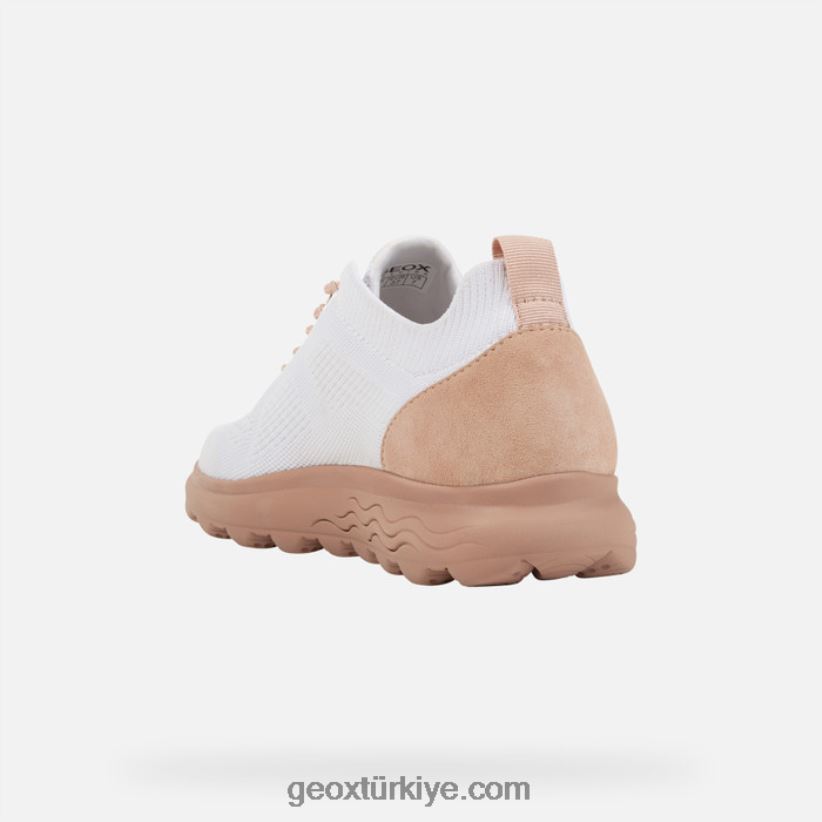 küresel kadın kirli beyaz/çıplak Geox B60TP668