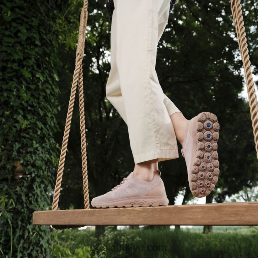 küresel kadın koyu Gül Geox B60TP6154