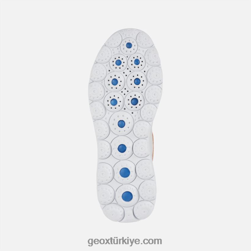 küresel kadın turuncu/fuşya Geox B60TP620