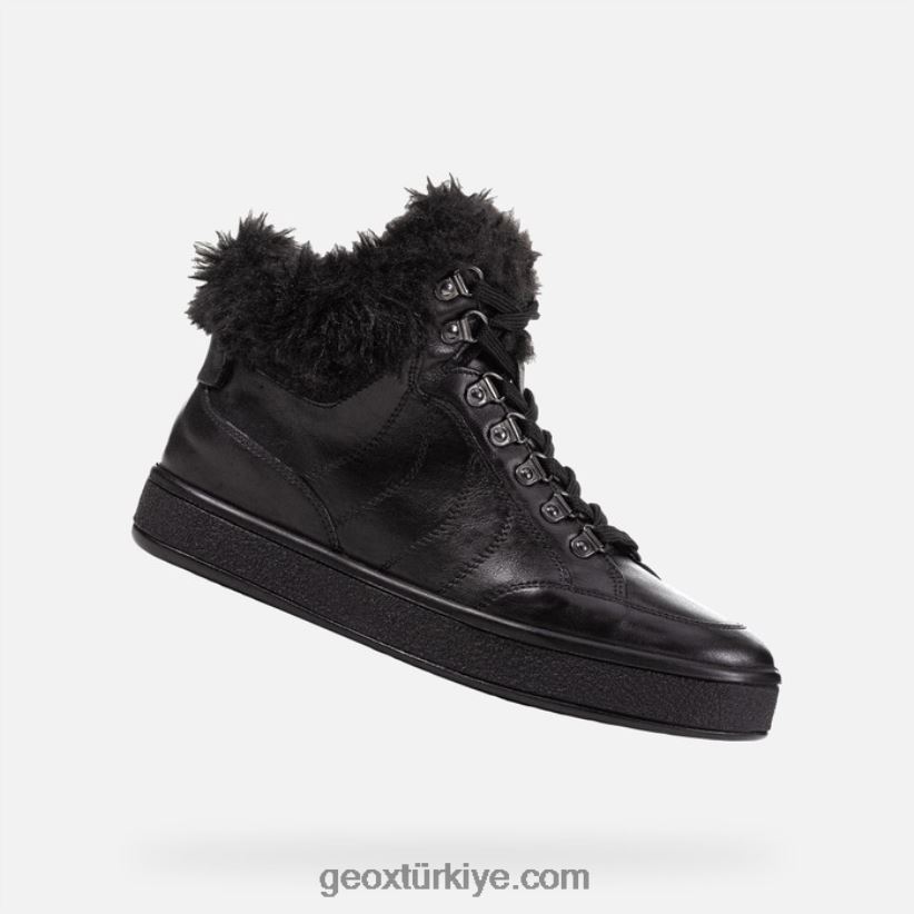 leelu' kadın siyah Geox B60TP61705