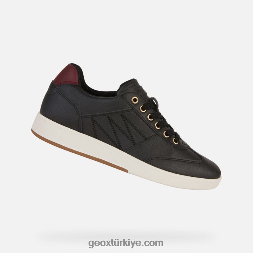 meleda kadın siyah/koyu bordo Geox B60TP6254