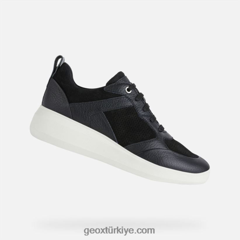 rubidia kadın siyah Geox B60TP653