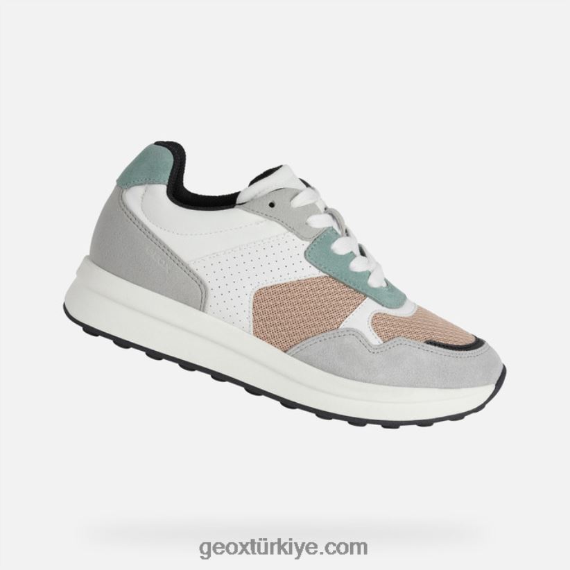 runntix kadın dk cilt/lt gri Geox B60TP6567