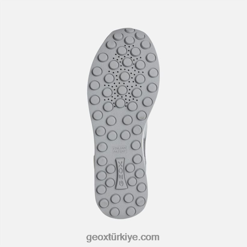 runntix kadın gümüş/açık gri Geox B60TP6381
