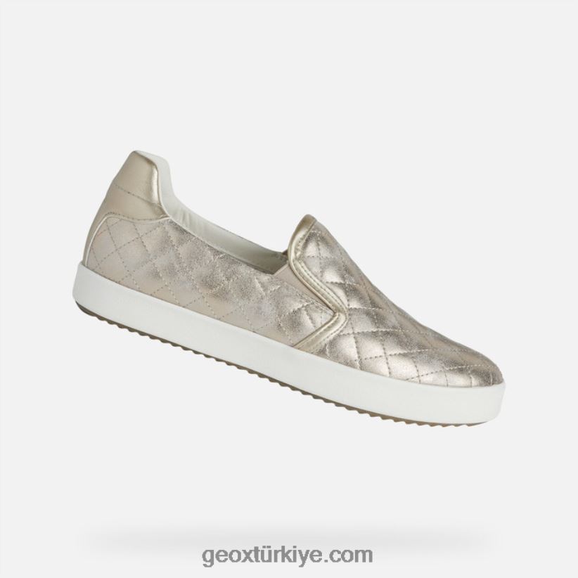 sarışın kadın açık boz kahverengi/açık altın Geox B60TP6562