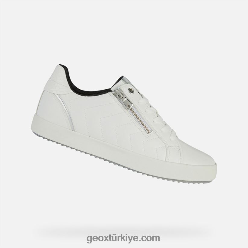 sarışın kadın beyaz Geox B60TP6405
