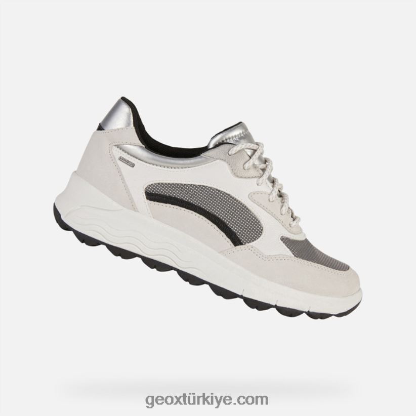 spherica 4x4 abx kadın kırık beyaz/koyu gri Geox B60TP6194