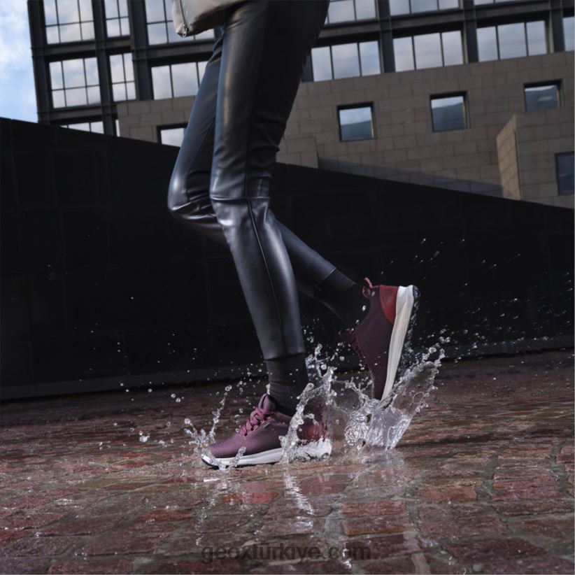 spherica 4x4 abx kadın maun/şarap Geox B60TP650