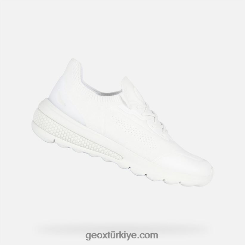 spherica actif kadın beyaz Geox B60TP640