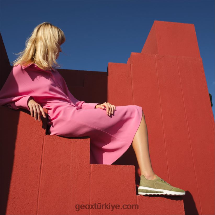 spherica actif kadın fıstık Geox B60TP643