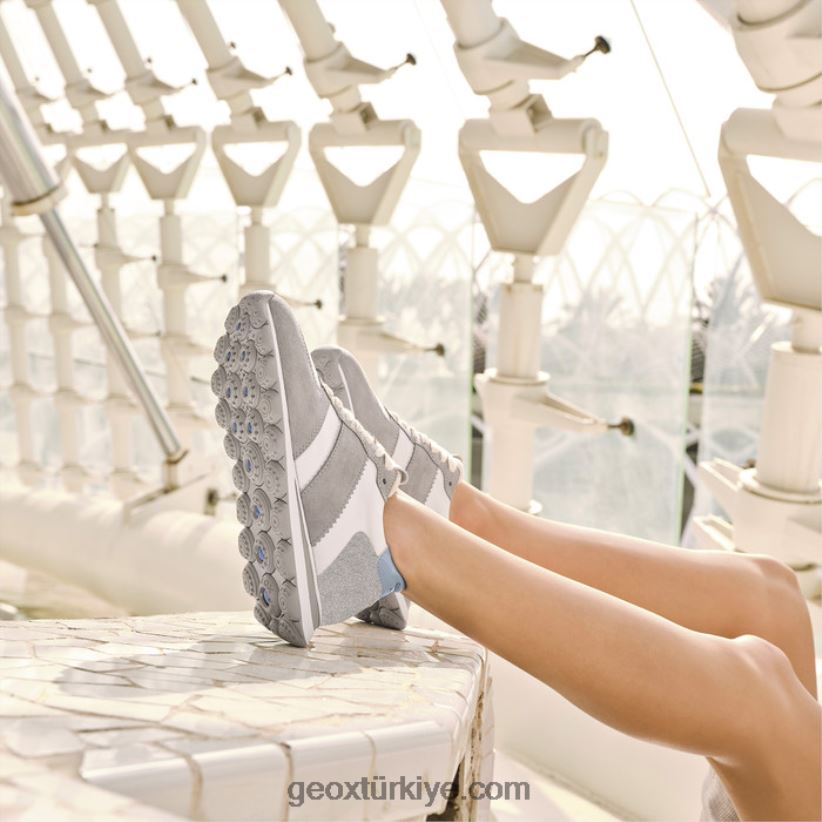 spherica vseries kadın açık gri/beyaz Geox B60TP61657