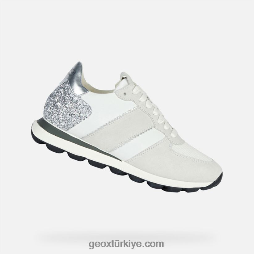 spherica vseries kadın beyaz/kırık beyaz Geox B60TP61699