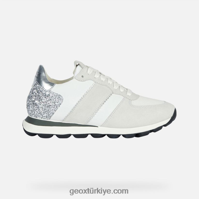 spherica vseries kadın beyaz/kırık beyaz Geox B60TP61699