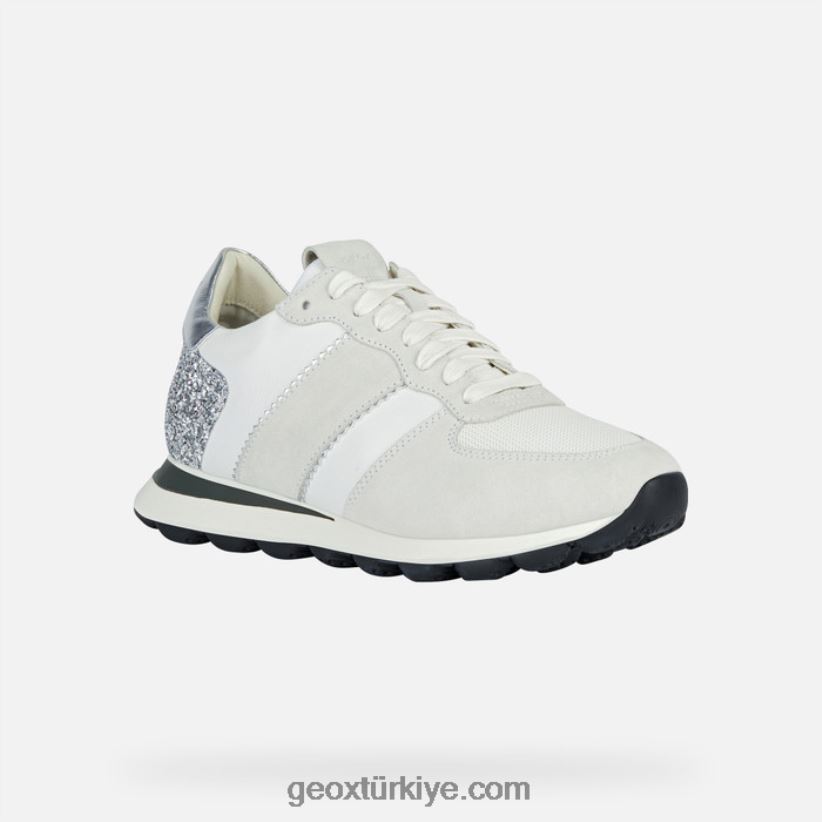 spherica vseries kadın beyaz/kırık beyaz Geox B60TP61699