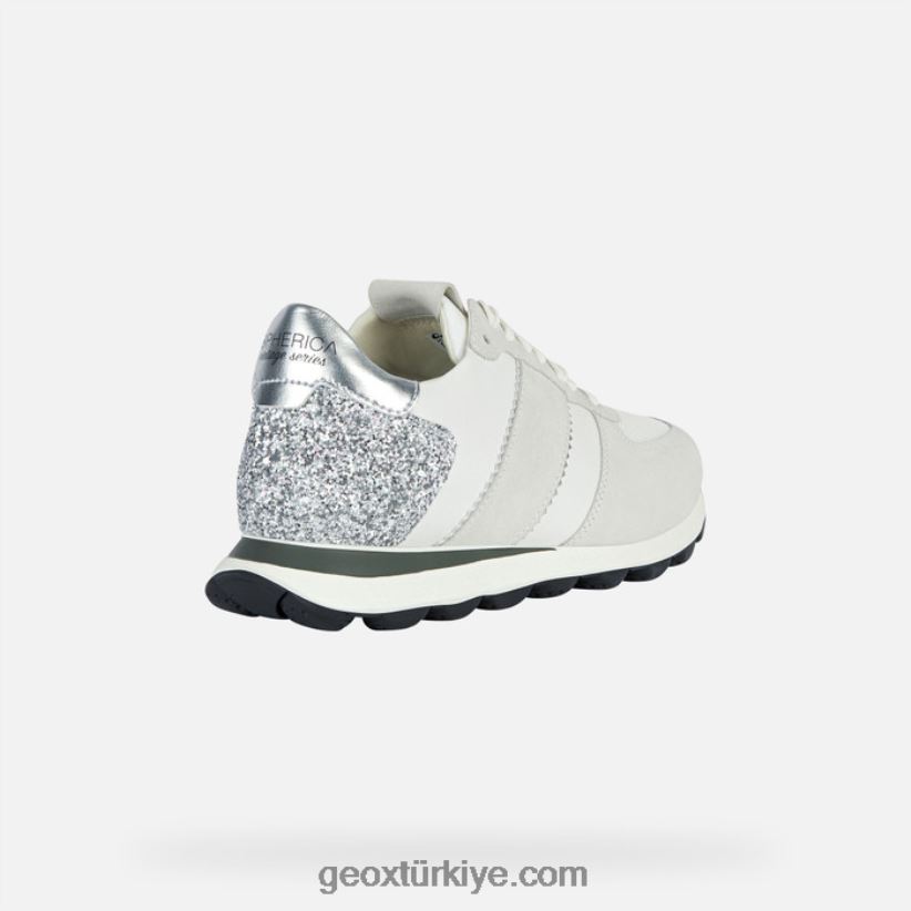 spherica vseries kadın beyaz/kırık beyaz Geox B60TP61699