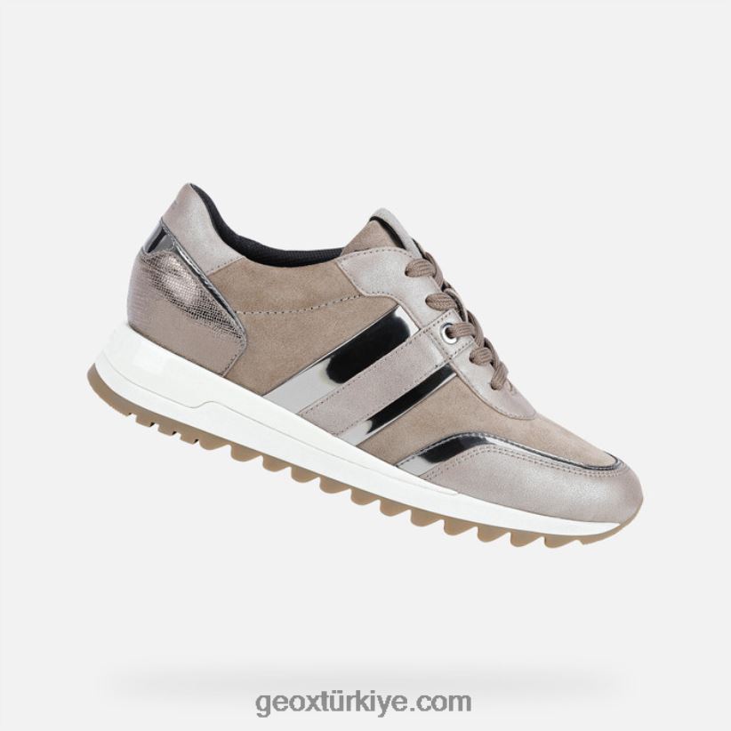 tabya kadın Koyu bej Geox B60TP6594