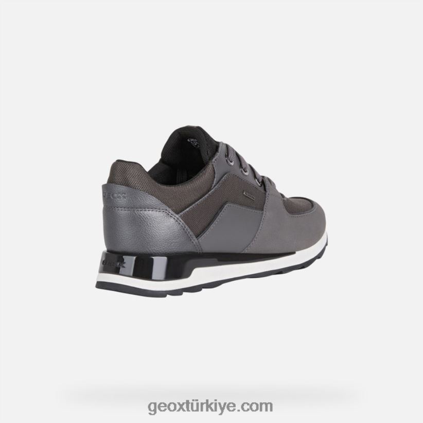 yeni aneko abx kadın koyu gri/siyah Geox B60TP6596