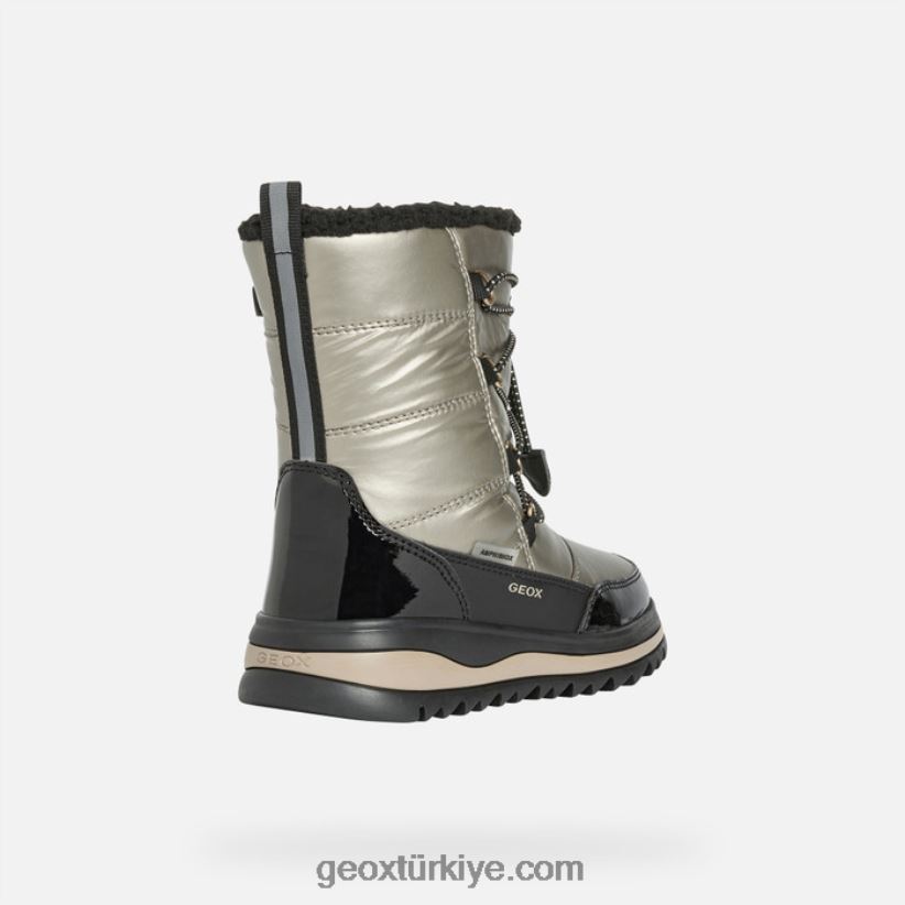 adelhide abx kız dk altın/siyah Geox B60TP61231
