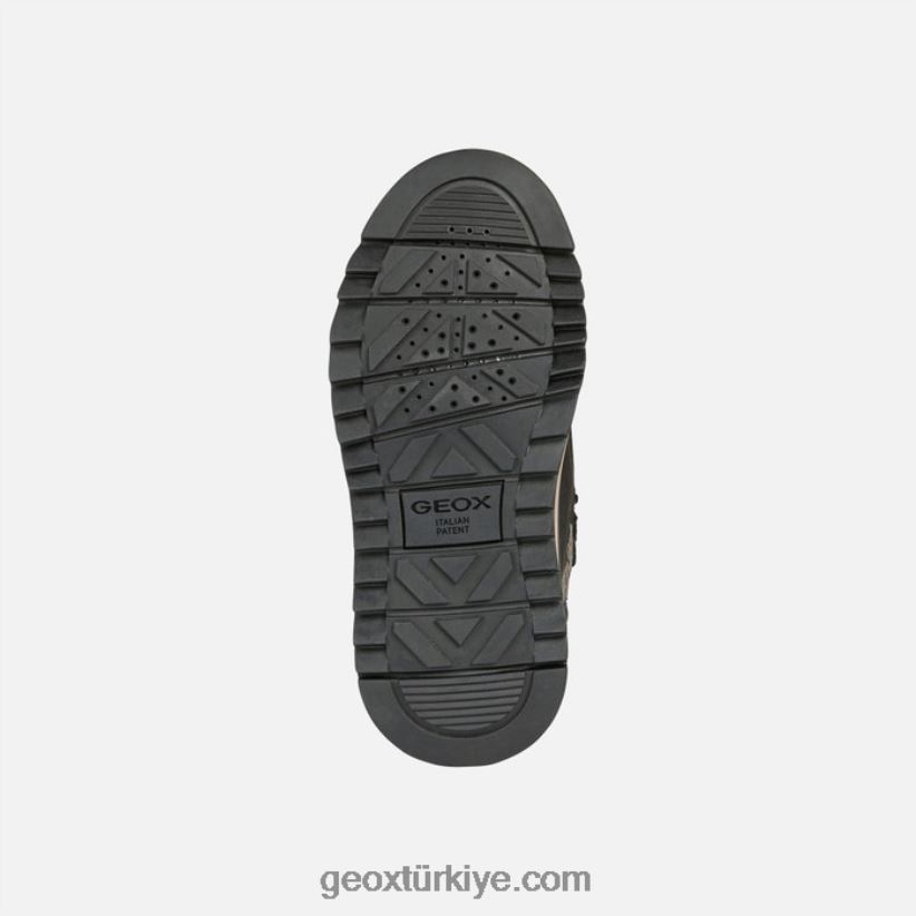 adelhide abx kız dk altın/siyah Geox B60TP61231