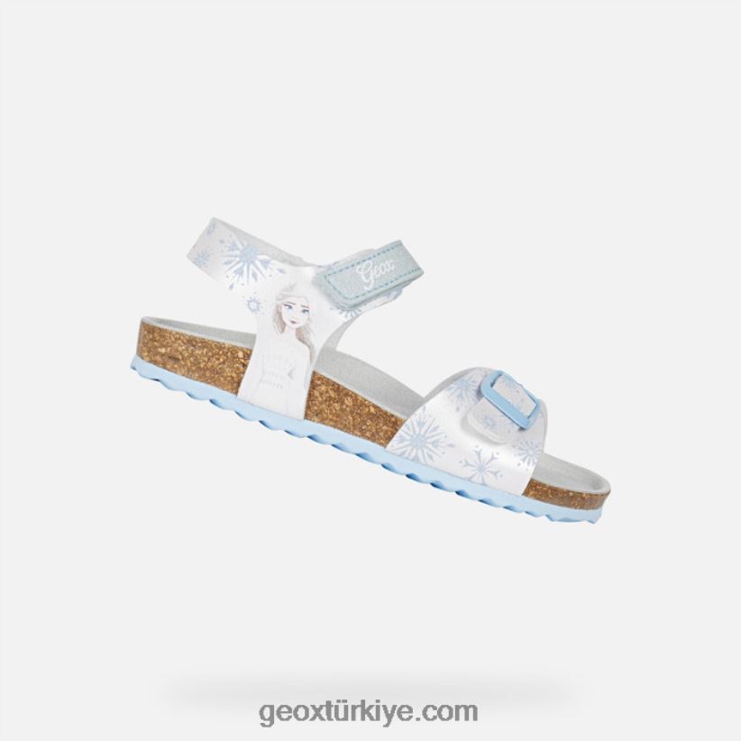 adriel kız beyaz/gökyüzü Geox B60TP61236