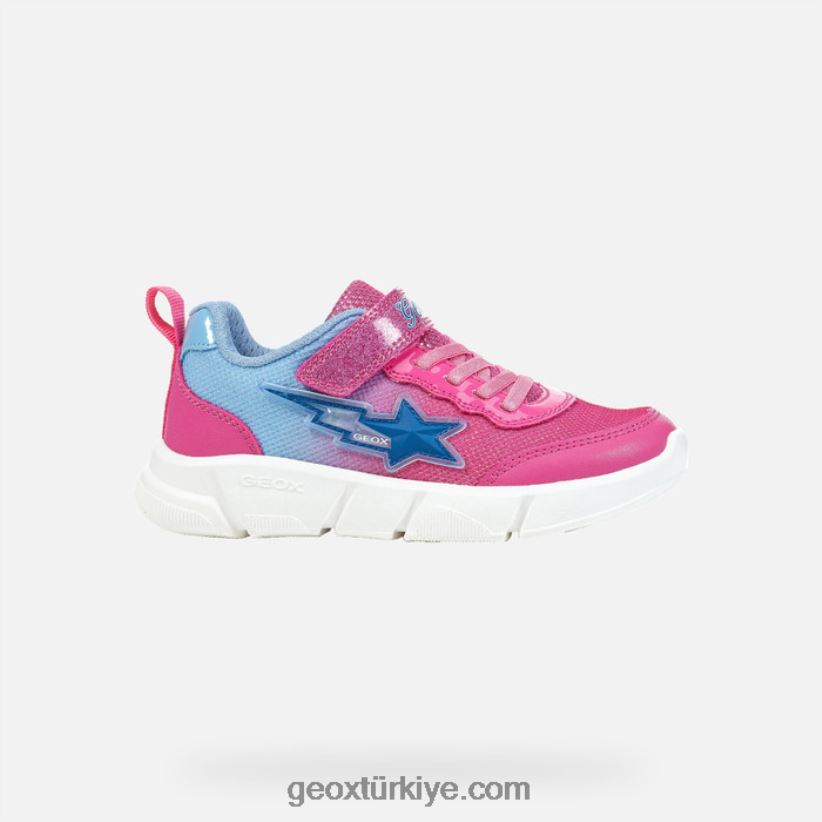 kıllı kız fuşya/gökyüzü Geox B60TP61180