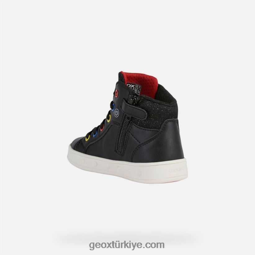 skylin kız siyah/çok renkli Geox B60TP61935
