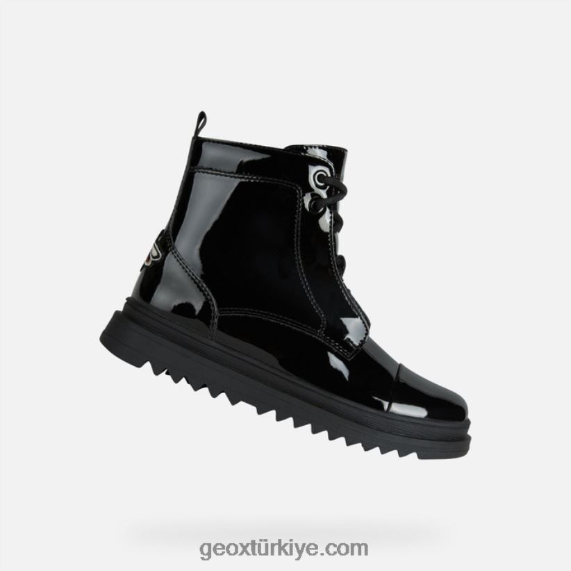 şebboy kız siyah Geox B60TP61918