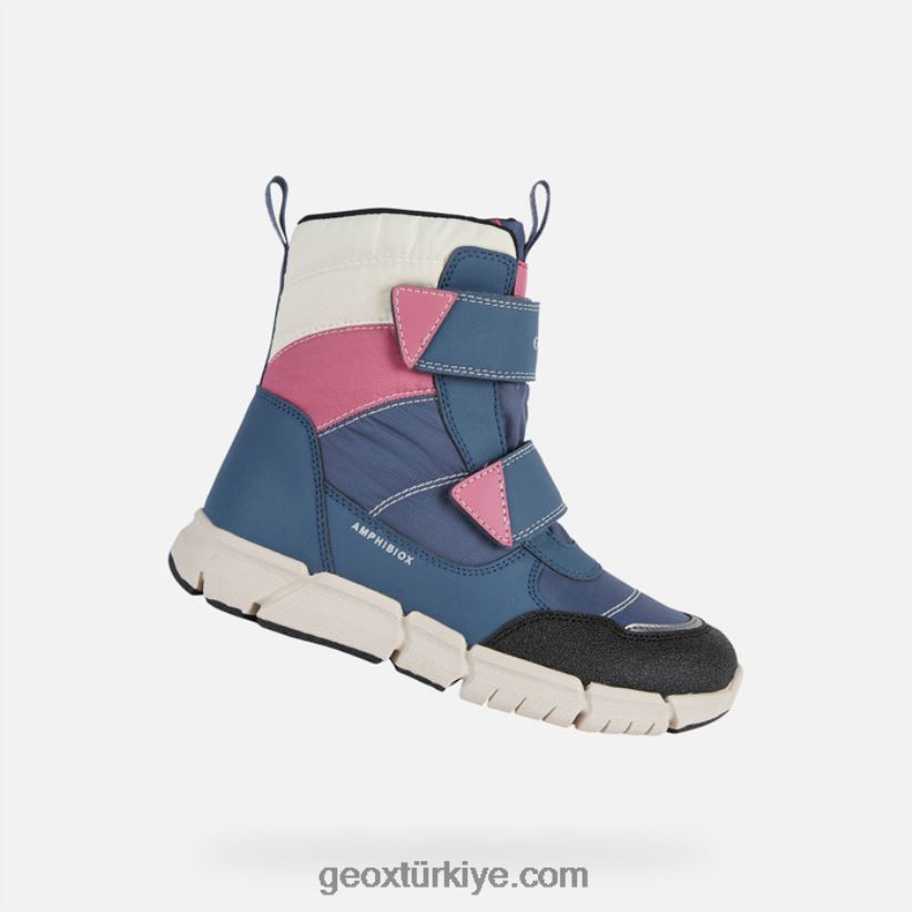 esnek abx genç avio/fuşya Geox B60TP61042