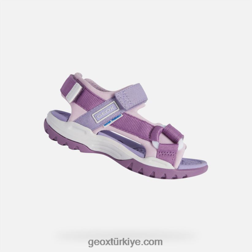 borealis kız Mor pembe Geox B60TP61884